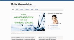 Desktop Screenshot of mobilewasserstation.de